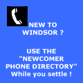 Windsor Newcomer Phone Directory