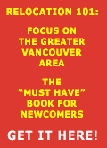 Relocation101, The Must Have Book when moving to Vancouver