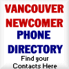 Vancouver Newcomer Phone Directory